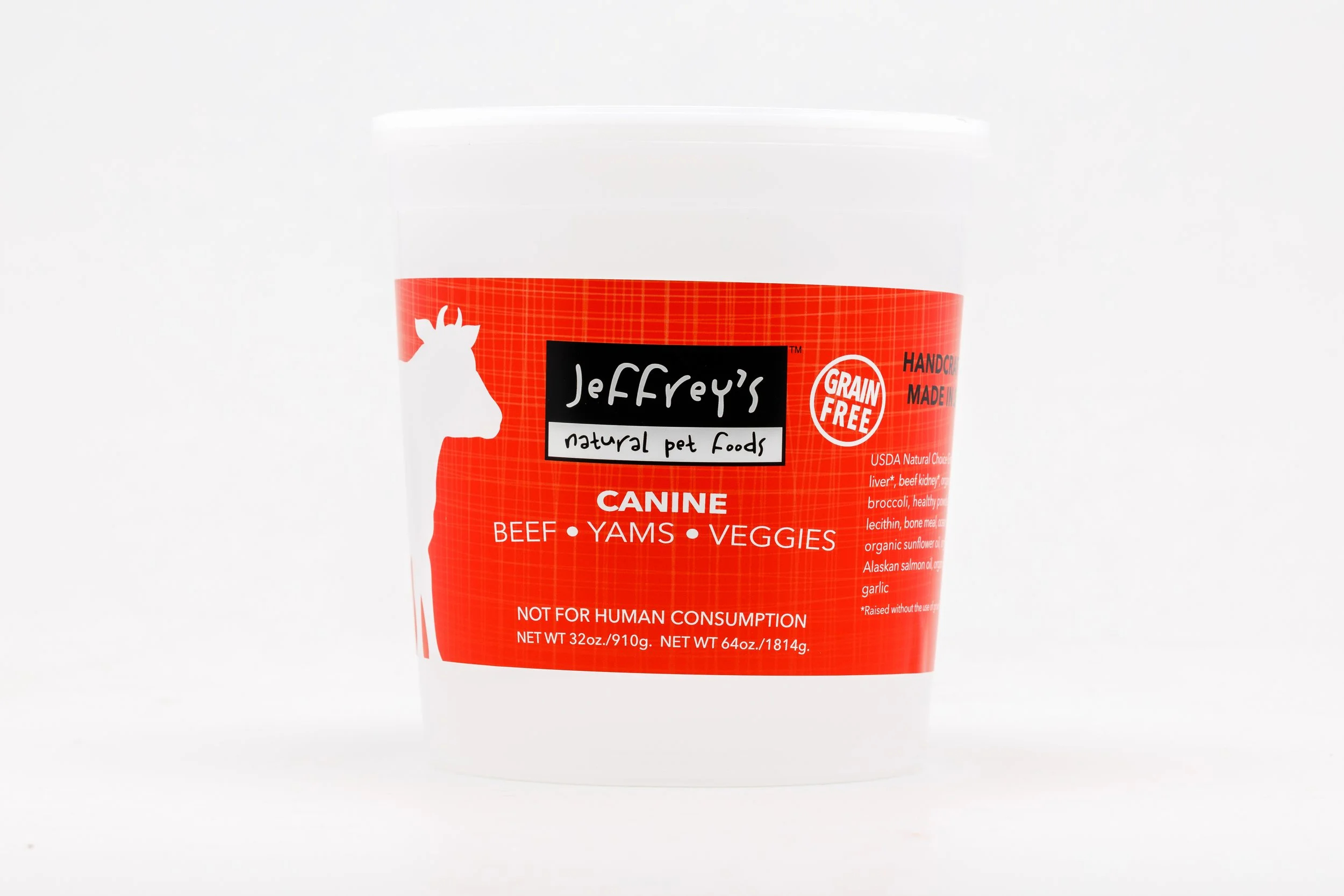 ヨギーギフード Jeffrey's Beef Yams and Veggies Recipe for Dogs — Jeffrey's